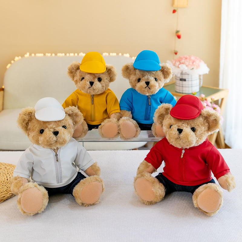 Плюшевая игрушка медведя для автомобиля, подарок из магазина 4S