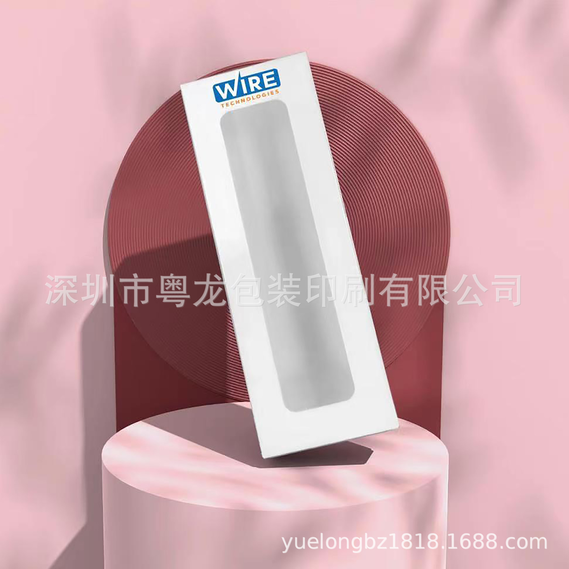 Коробка с окошком, маленькая белая коробка, упаковка для цифровых устройств, поддержка кастомизации