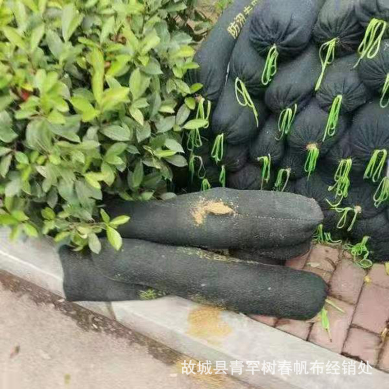 Thickened canvas flood control sandbag self-absorbing swellable bag property residential garage water retaining swellable bag sandbag
