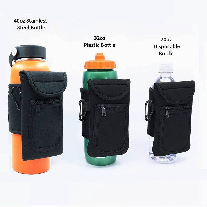 Cross-Border Amazon Best-Selling Gym Magnetic Water Cup Bag New Strong Magnetic Yoga Running Water Bottle Shoulder Bag