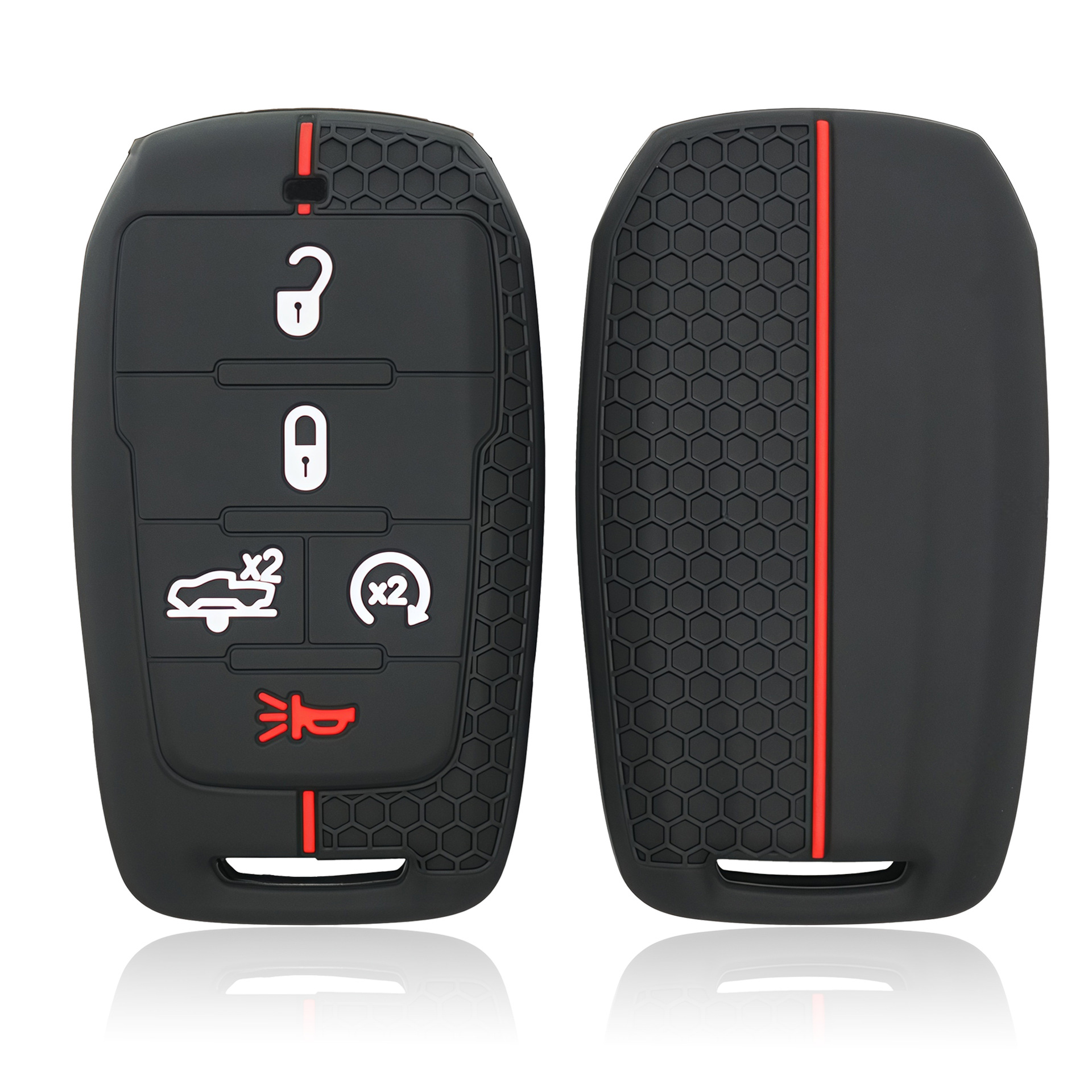 Подходит для Dodge Ram, чехол для ключа Dodge, Chrysler Bo Ram1900, силиконовый чехол для ключей, оптовая продажа