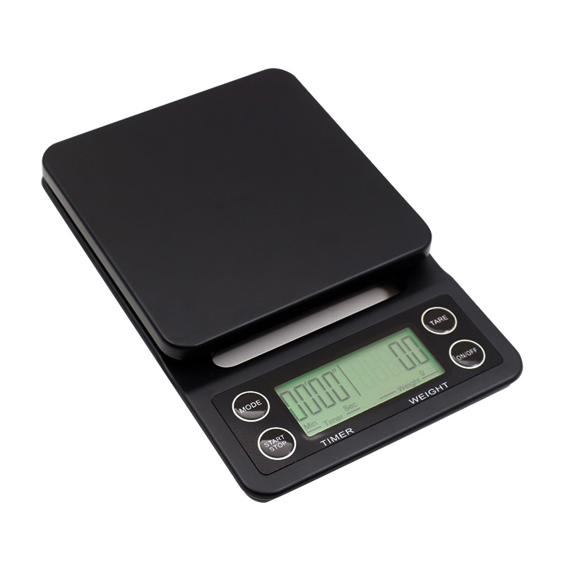 Coffee Scale Electronic Scale Baking Wholesale Accurate Weighing Multi-Function Timing Electronic Scale Food Coffee Electronic Scale