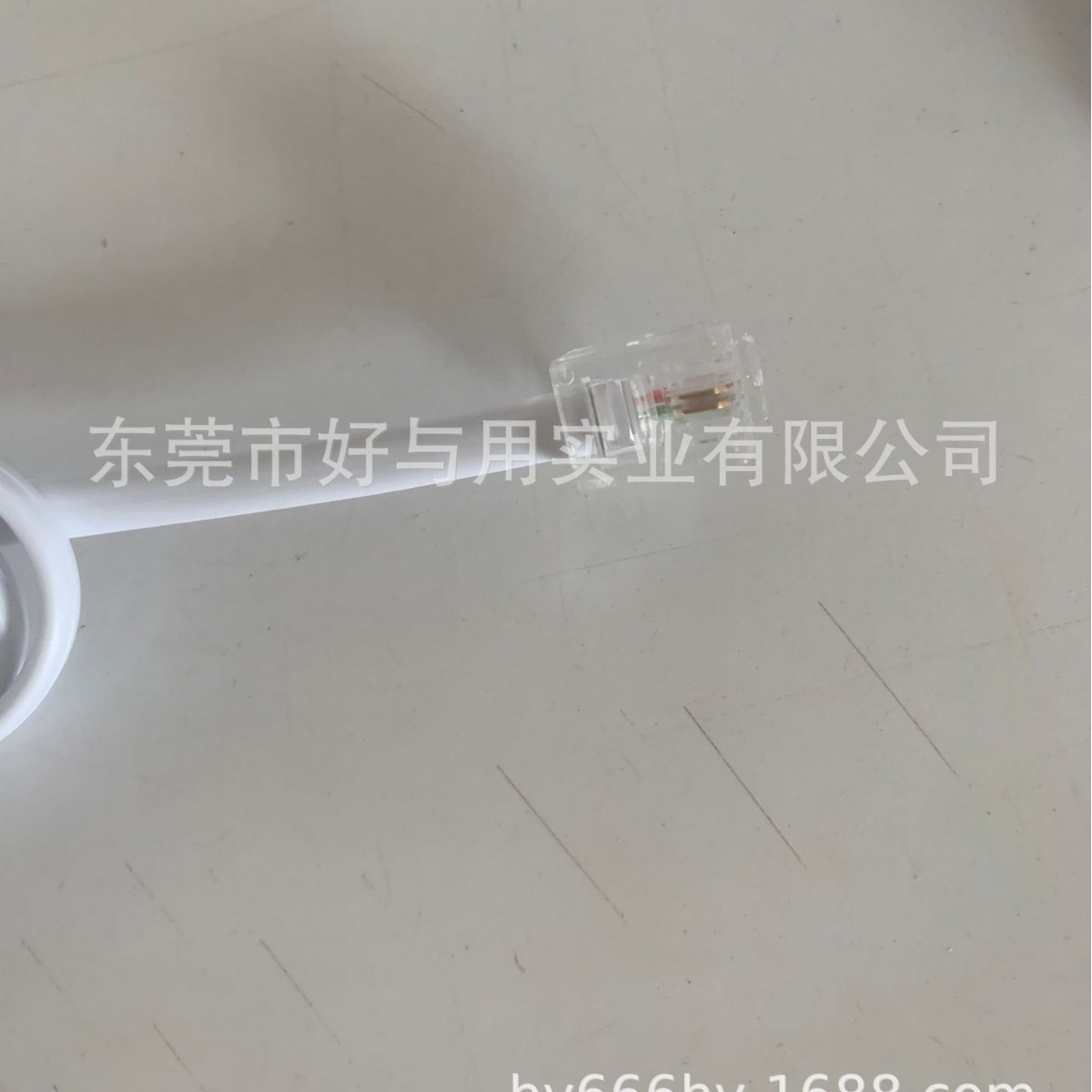 Telephone Jumper Cable, Landline Extension Cord, 2-Core 4-Core Connection Cable, Rj11 Cable, Flat Cable, Plug-In Telephone Cable