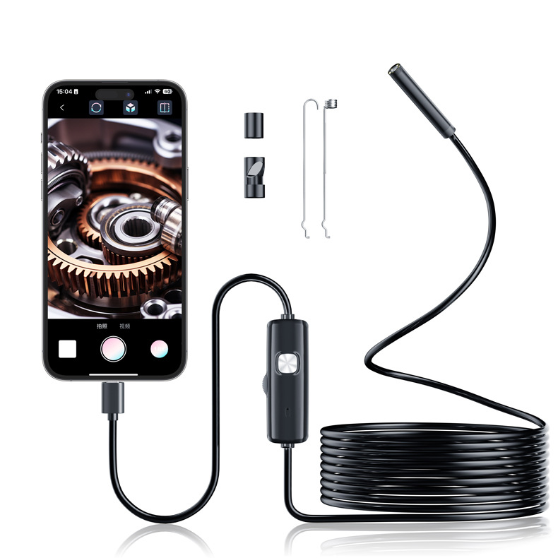 New Type-C Direct Camera HD 7mm Industrial Endoscope Waterproof Endoscope for Android Phone