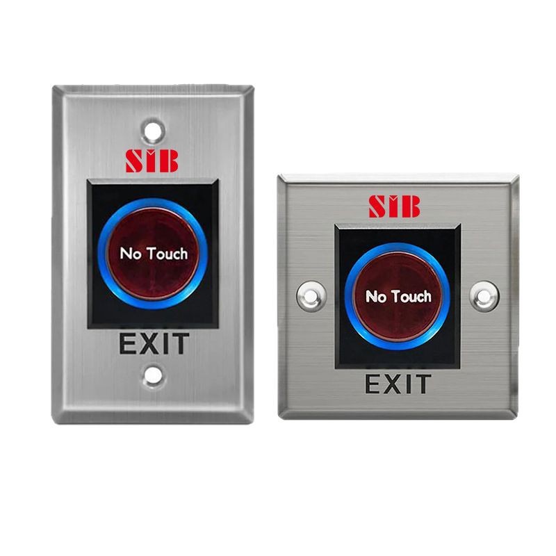 SIB infrared induction switch stainless steel infrared switch induction switch access control button metal induction switch