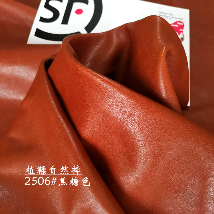 Soft Vegetable-Tanned Leather, Natural Color, Natural Grain, Natural Wrinkles, Shrinkage Lines, 1.4-1.6 Thickness, Multi-Fat, Handmade