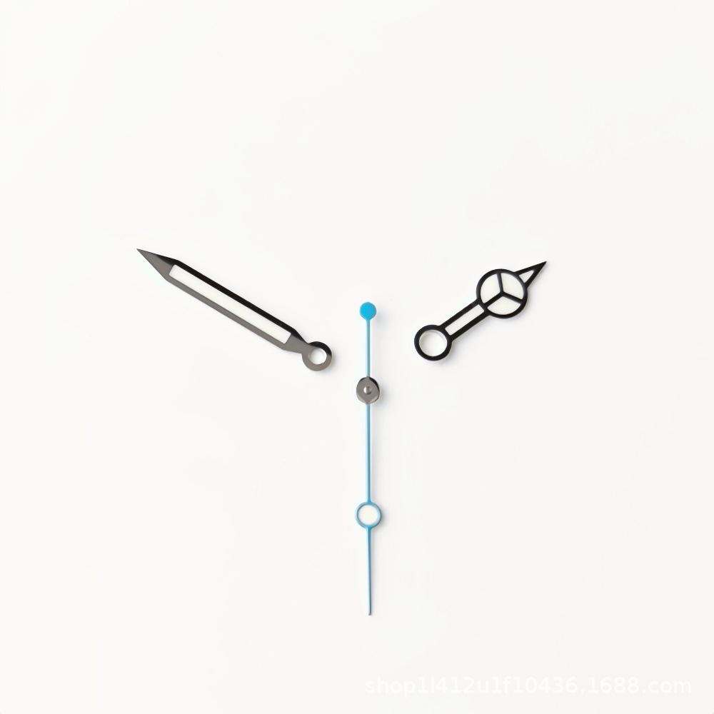 Water Ghost Modified Watch Accessories Bgw9 Luminous Pointer Sbu Watch Needle Green Luminous Suitable for Nh35/Nh34 Pointer