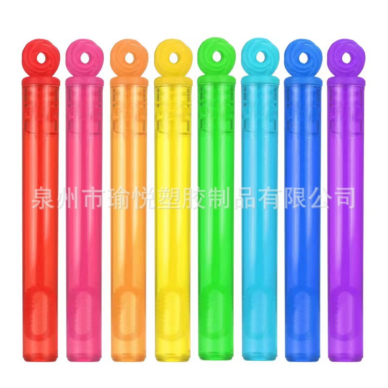 1152 Mixed Mini Bubble Sticks 12 Pieces Portable Test Tube Bubble Water Blowing Bubble Toy Street Stall Night Market Model