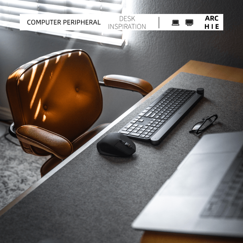 Archie No. Felt Mouse Pad Casual Game Desk Pad Computer Keyboard Desk Writing Office Pad