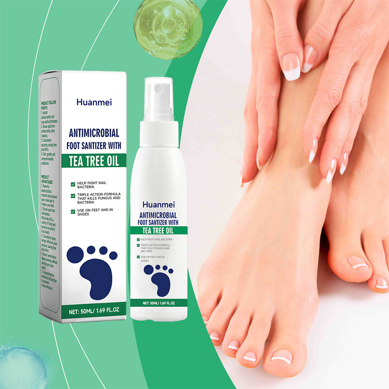 Cross-Border Foot Care Spray, Foot and Heel Moisturizing, Nourishing, Deodorizing and Odor-Removing Care Agent Spray