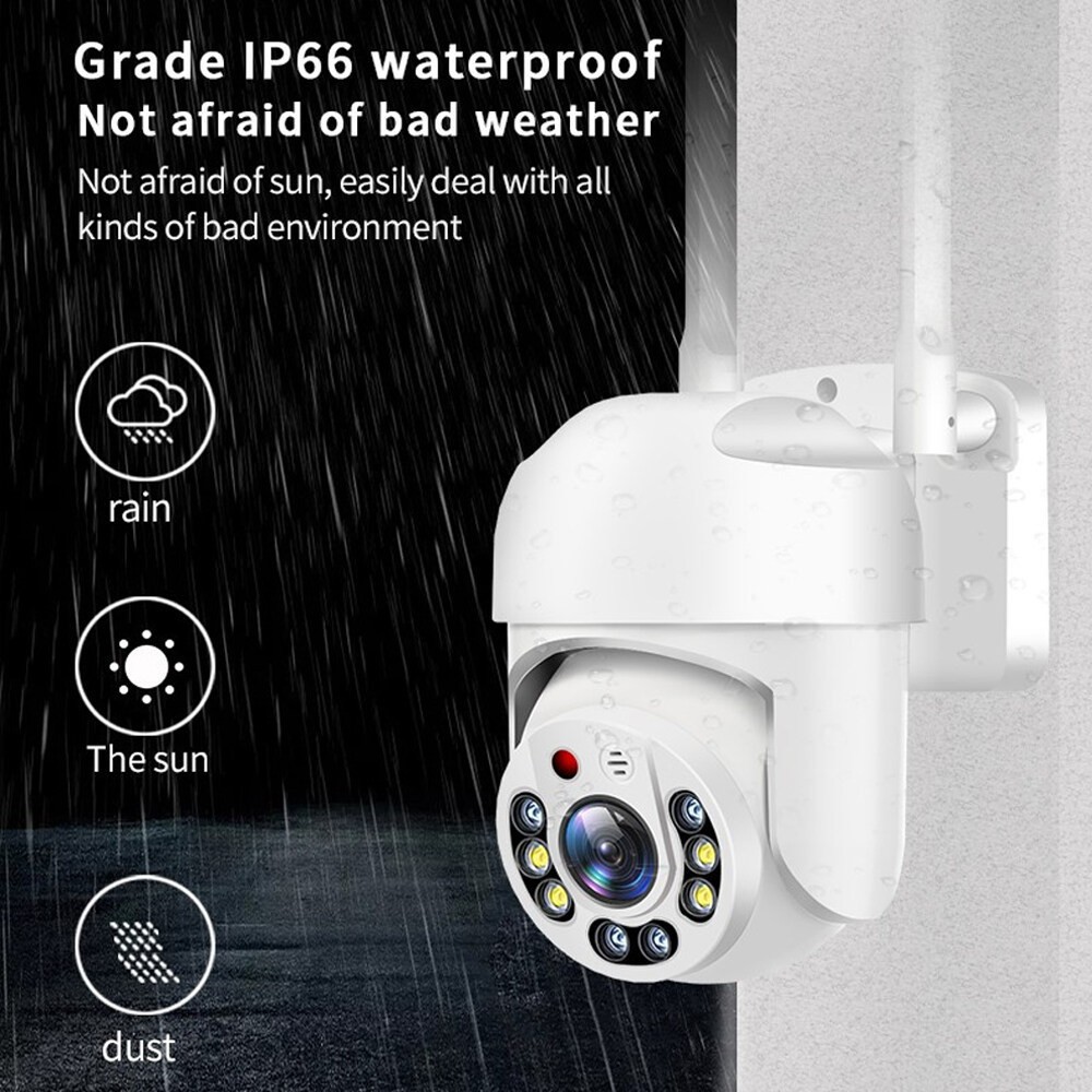 Factory Direct Supply Small A6 Dome Camera 1.5inch Hd Outdoor Waterproof Wireless Wifi Security Monitor Camera Head