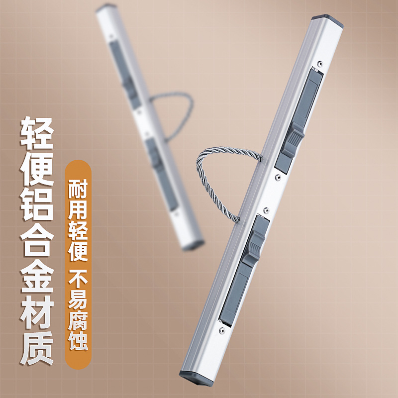 Aluminum Alloy Newspaper Newspaper Folder Primary School Students Learning Newspaper Chinese Mathematics English Composition Newspaper Test Paper Magazine Folder Wall