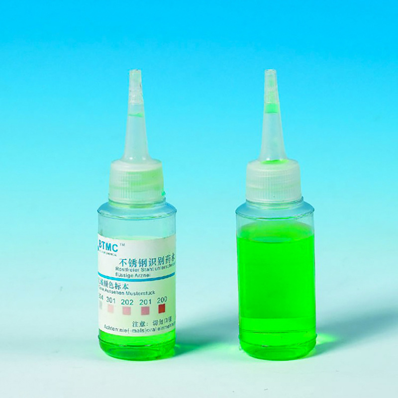 Btmc Stainless Steel Identification Potion 304 Stainless Steel Material Test Solution Metal Important Element Identification Solution