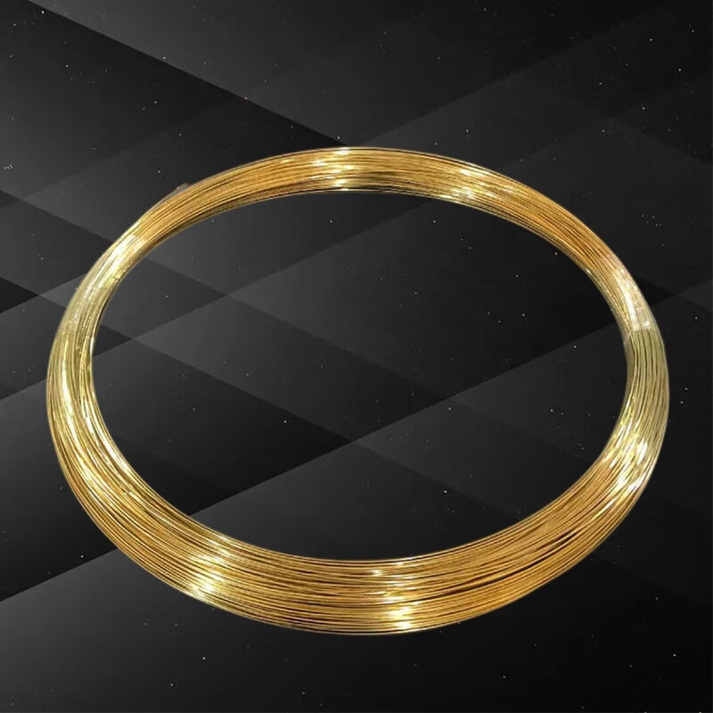 H62H65 Brass Wire DIY Handmade Soft Wire Jewelry Chain Velvet Flower Making Tool Annealed Brass Wire Alloy