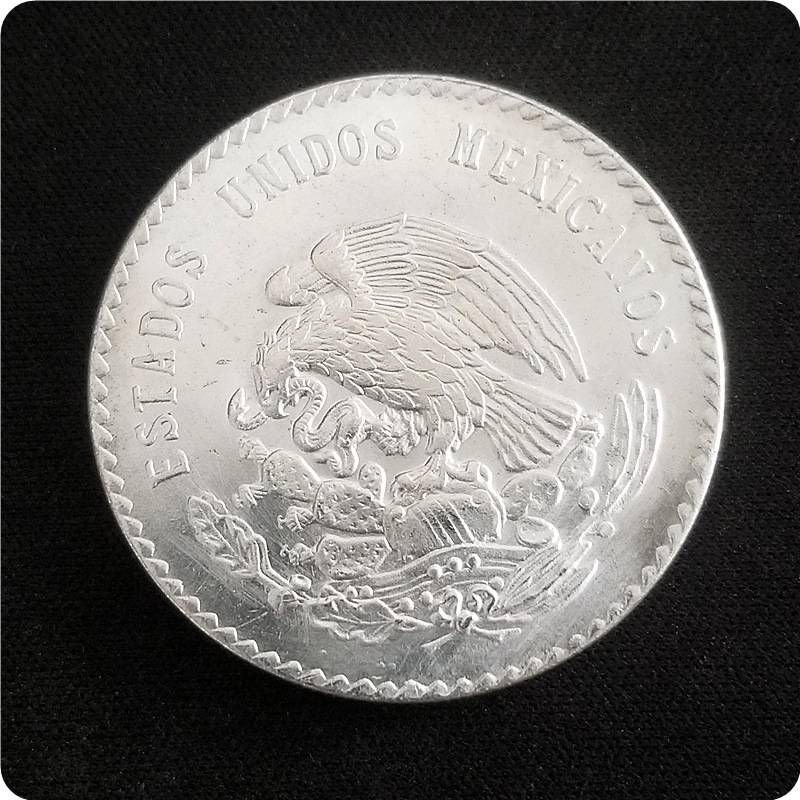 Mexican 1947 Antique Commemorative Coins Made of Brass and Non-Magnetic # T2015