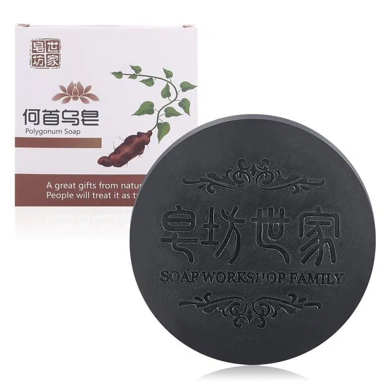 Polygonum Multiflorum Soap Handmade Soap Polygonum Multiflorum Shampoo Soap Essential Oil Soap Shampoo Soap Raw Mite Removal Soap Soap Face Soap