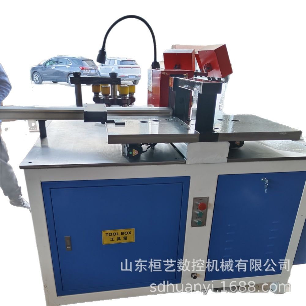Electric Cabinet Connector Copper Bar Bending Machine Multi-Function All-In-One Machine Busbar Processing Machine Cutting and Punching Manufacturer