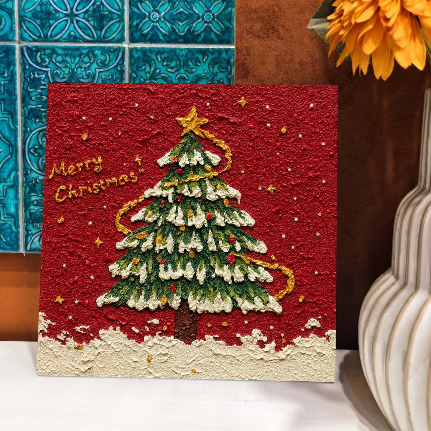 No Need to Adjust Sand, Three-Dimensional Texture Painting Is Simple and Comes with a Tool Kit, Allowing You to Draw Cute Cartoons, Flowers, and Landscapes as Soon as You Get It