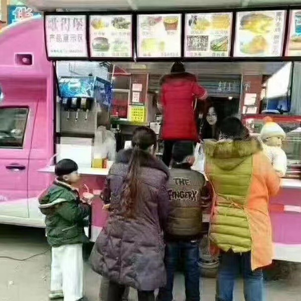 Commercial Dining Cart, Stall Cart, Retro Mobile Coffee Cart, Snack Cart Manufacturer, Internet Celebrity Night Market Sales Cart