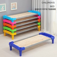 Children's Garden Bed Nap Bed Primary School Students' Bedroom Managed Children's Indoor Wooden Lighter Simple Bed Laminating Bed Family