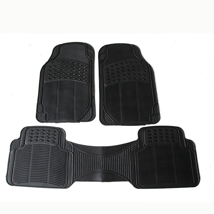 Car mats 3-piece PVC waterproof non-slip four-season universal mats foreign trade wholesale manufacturers direct supply