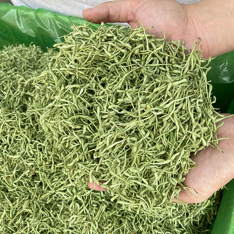 Henan Fengqiu Honeysuckle Bulk Wholesale Honeysuckle First-Hand Supply Support Medicine Inspection Large Quantity Preferential Treatment