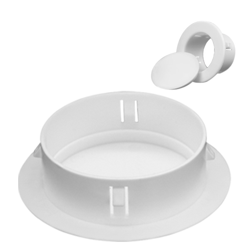 Air conditioning hole decorative cover air conditioning hole blocking cover ugly cap hole blocking PP plastic hole pipe plug wall hole blocking protective ring