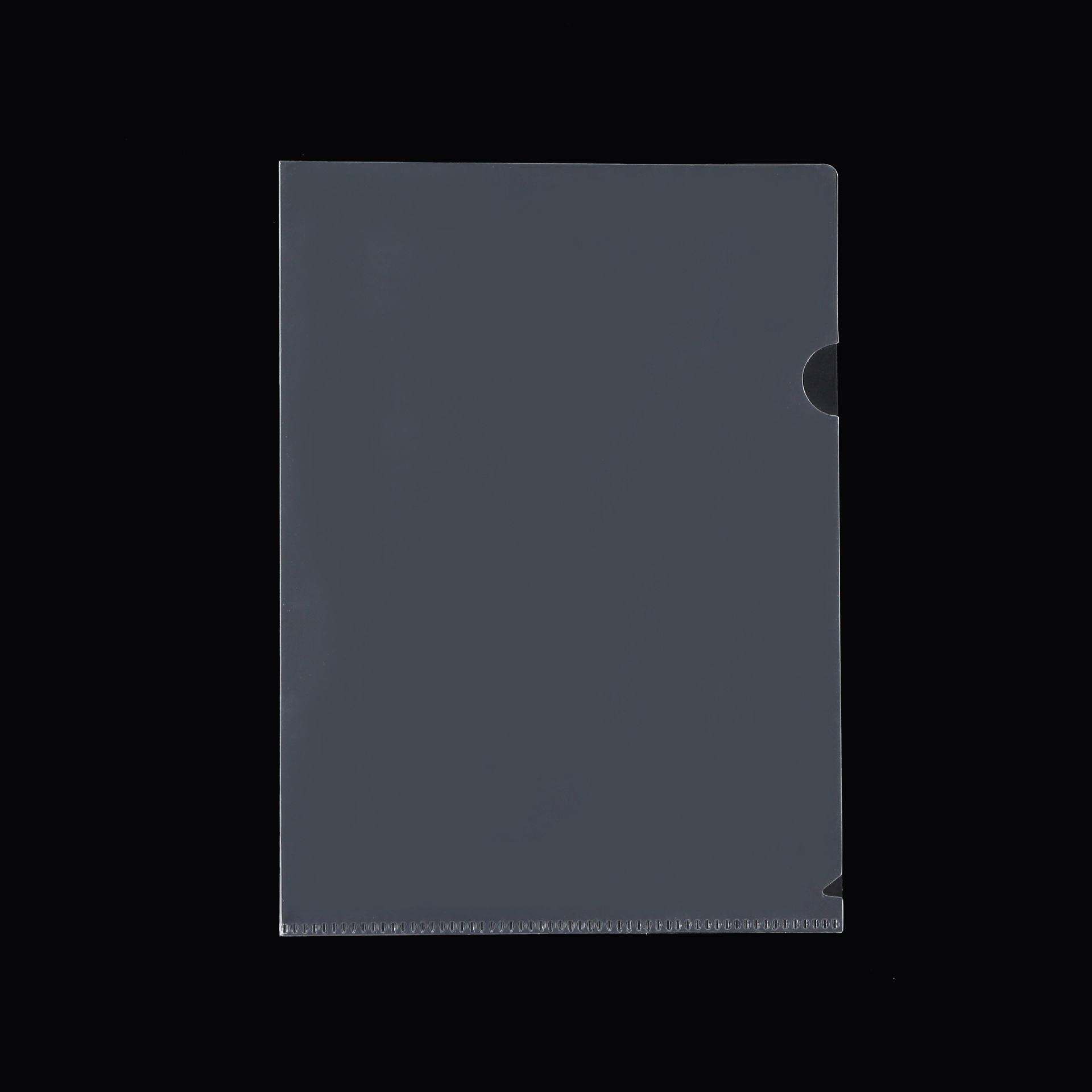 A4A5 Single Page Folder Wholesale Pp Plastic L-Shaped Folder Student Test Paper Office Colorful Folder with Logo Printing