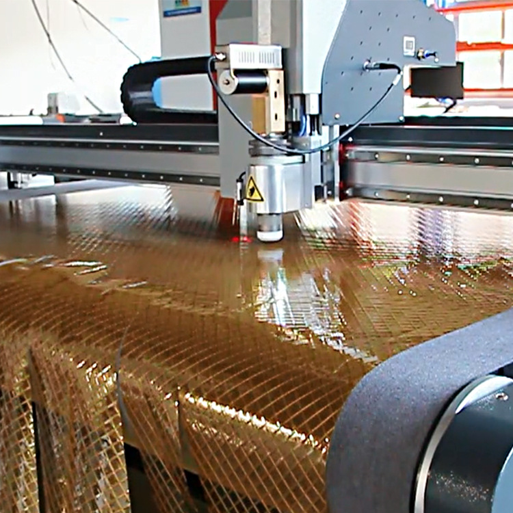 Pet Film Oscillating Knife Cutting Machine Carbon Fiber Prepreg Cutting Machine Automatic Feeding Oscillating Knife Cutting Machine
