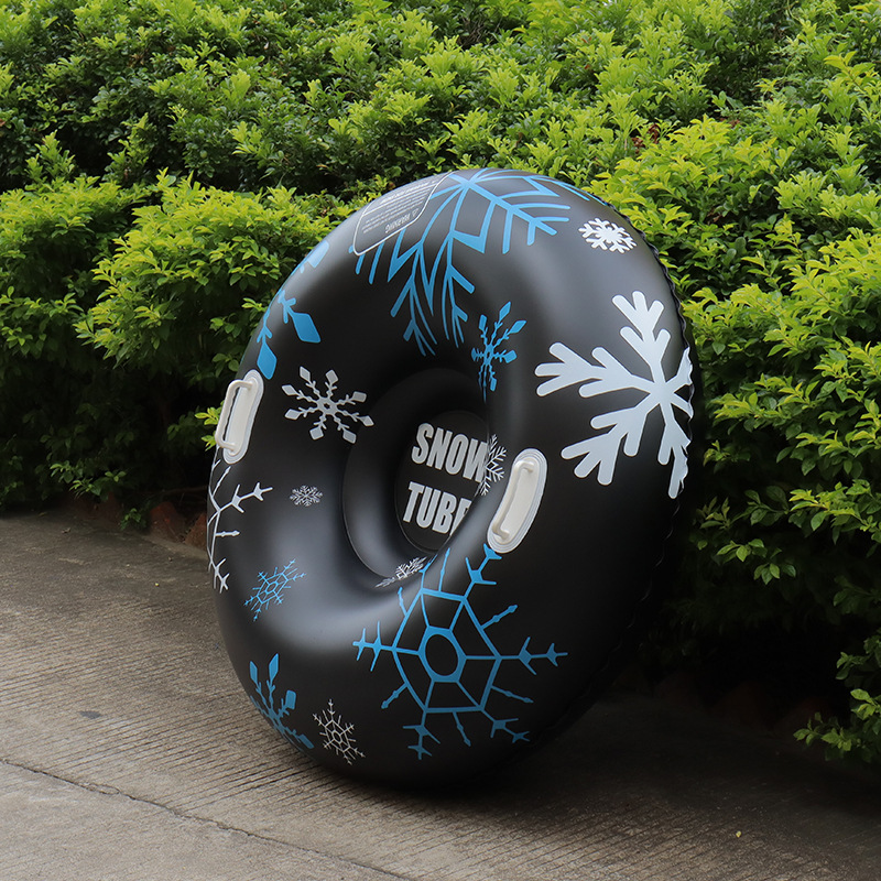 Manufacturer's Spot Supply Inflatable Ski Ring PVC Donut Handle Ski Ring Tractor Products