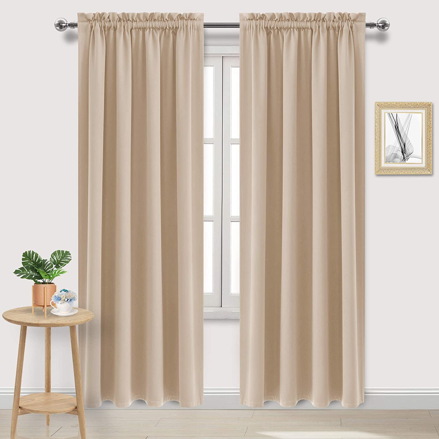Blackout Curtain Heat Insulation Energy Saving Bedroom and Kitchen Curtain Yama Cross Border Nordic Solid Color Black Silk Blackout Curtain Curtain