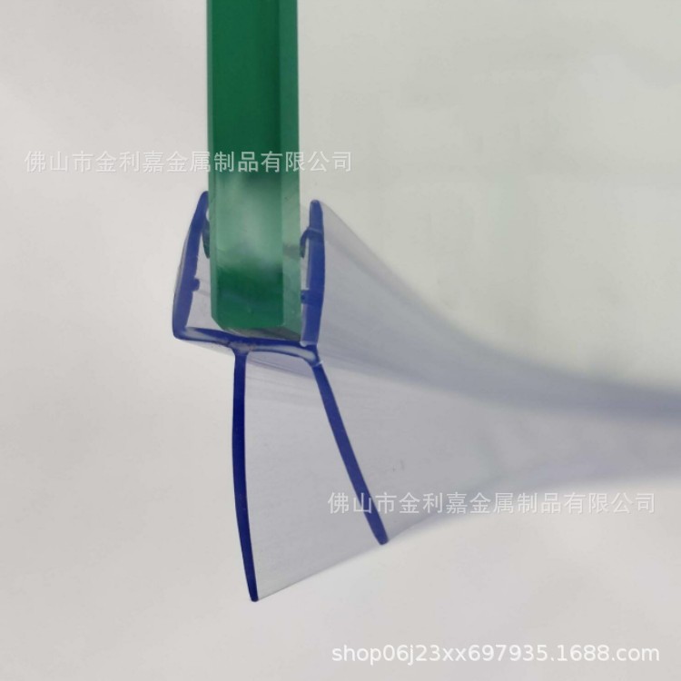 Bathroom Door Water Resistance Bathroom Bathroom Glass Door Bottom Curved Waterproof Door Stop Shower Room Door Water Retaining Strip