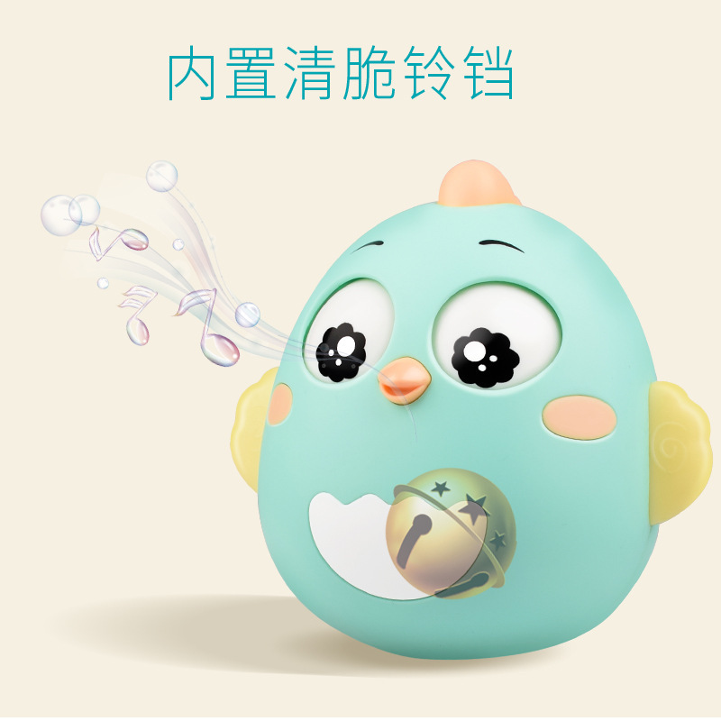 Children's tumbler toy baby grasping 3-12 months newborn soothing early education teether rattle baby toy