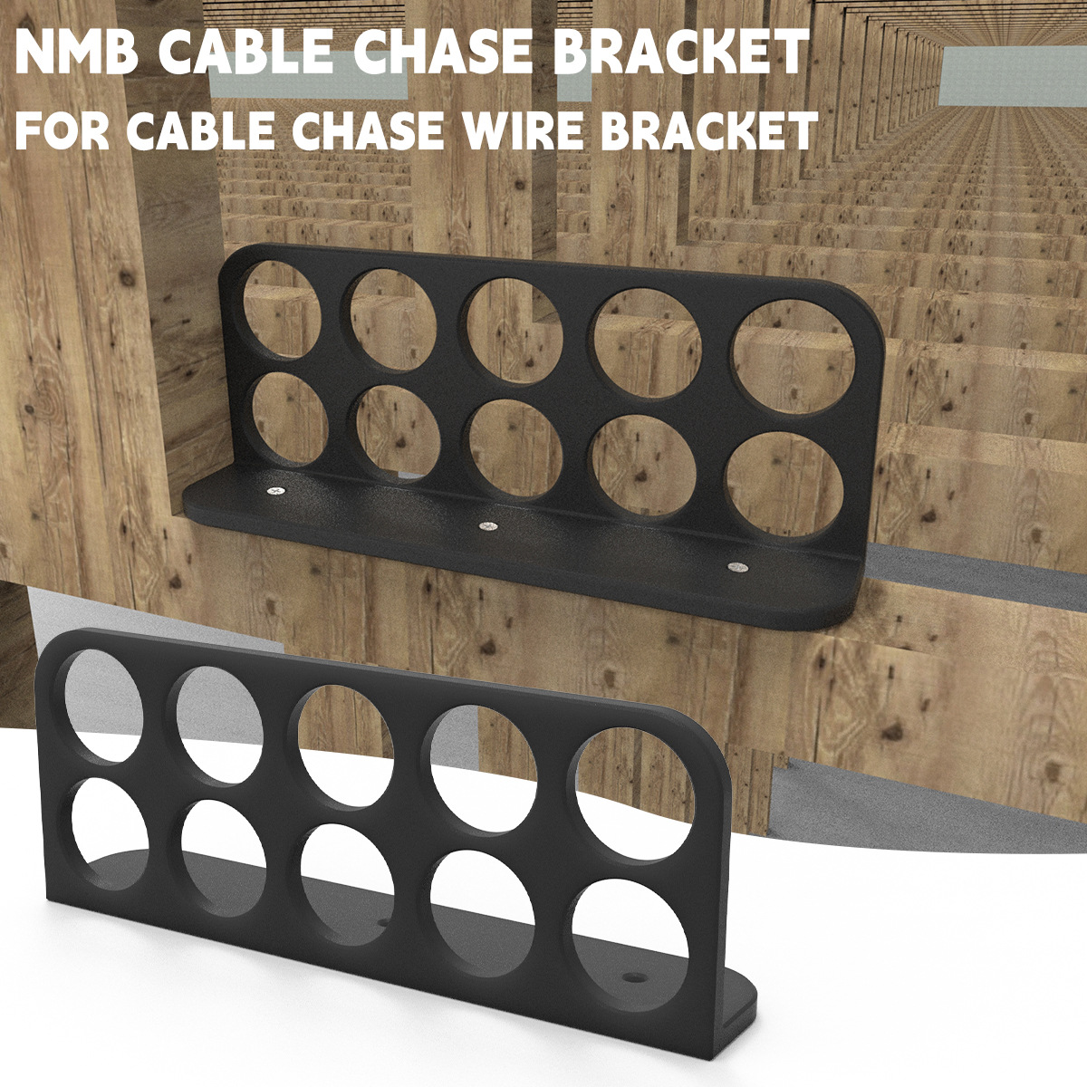 Spot Wire Bracket Nmb Cable Chase Bracket Fixed Wire Bracket Suitable for Cablechase Wire Support