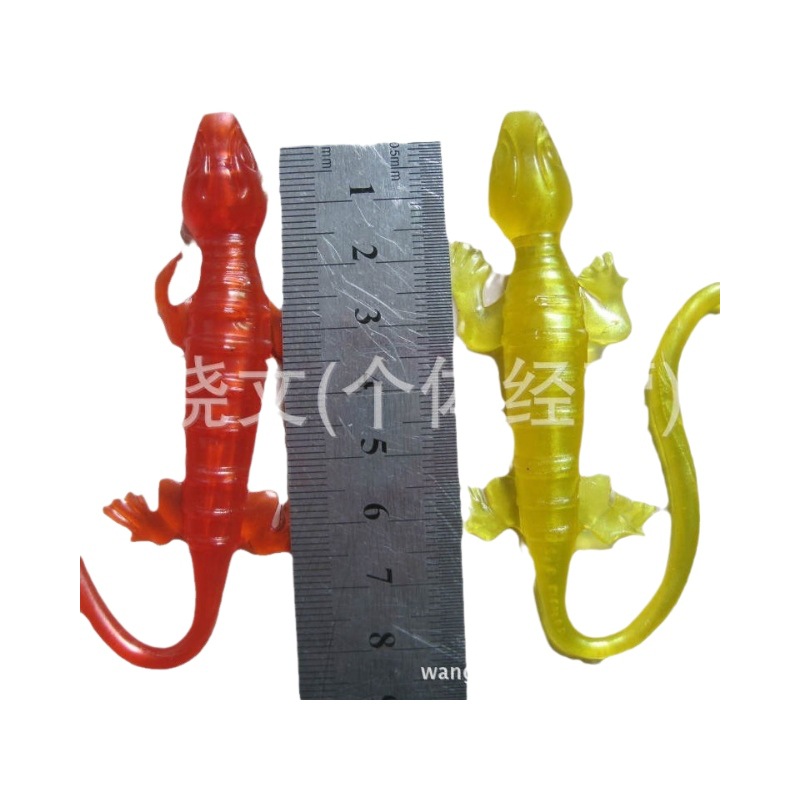 Children's plastic soft material vent sticky creeper gecko toy stretch toy vent toy