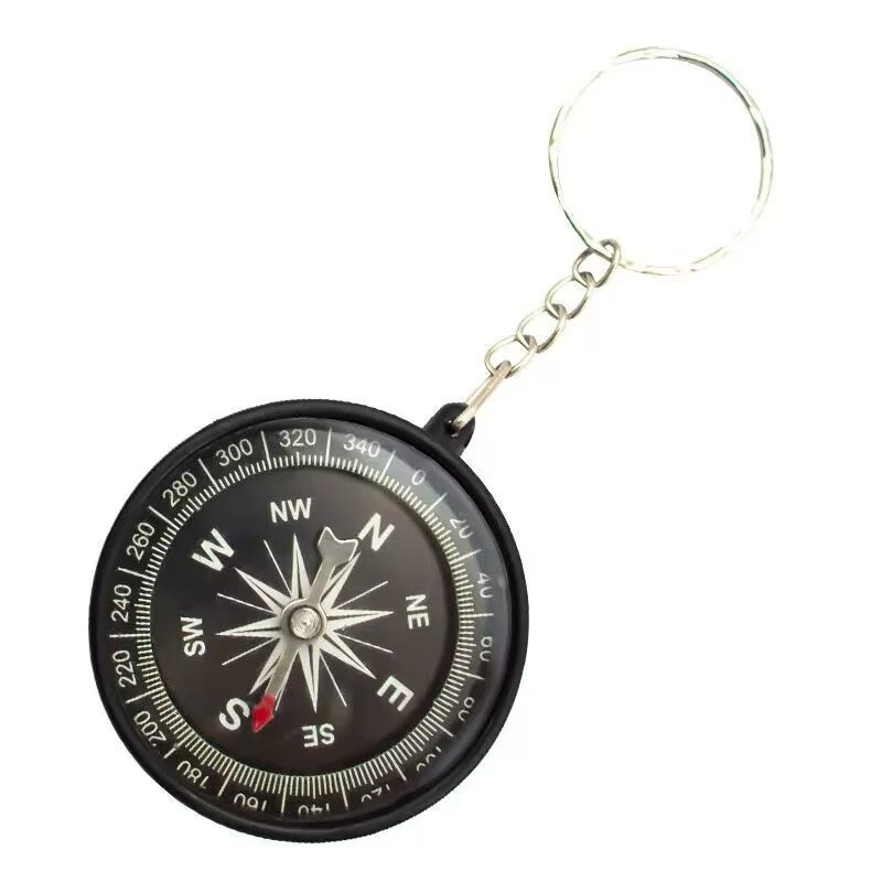 Outdoor Mountaineering Camping Decoration Accessories Mini Luminous Portable Abs Oil Injection 20/45/48mm Travel Compass