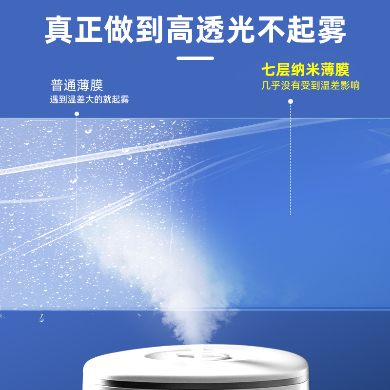 Plastic Film for Greenhouse Thickened Non-drip Film for Agriculture Special Transparent Anti-fog Poo Film Waterproof Plastic Cloth Film for Greenhouse