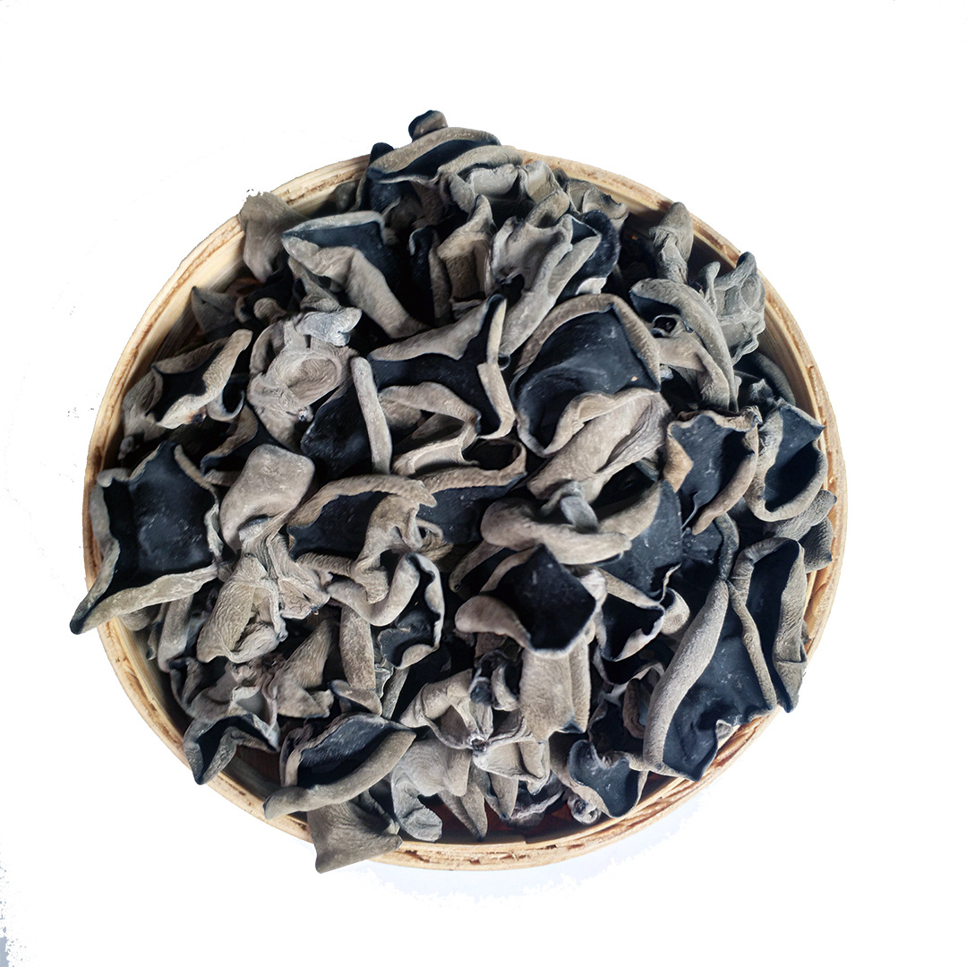 Authentic Northeastern Changbai Mountain Black Fungus Dried Goods, Premium Agricultural Products, Bulk Wholesale, First Harvest Autumn Black Fungus from Farmers 5kg