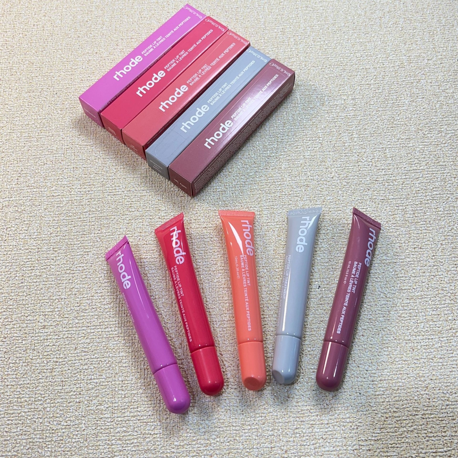 Lipstick Rhode Hailey Celebrity Style Lipstick Blush Lip Care Popular American Lip Gloss