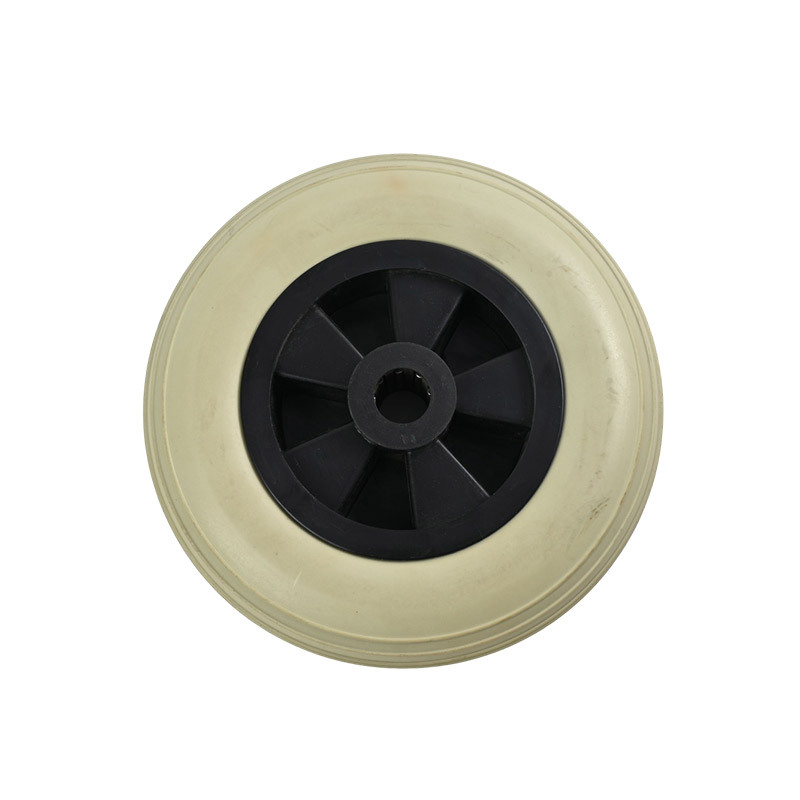 Customizable Polyurethane Pu Wheel 6 Inch 200X50 Solid Tire Handling Wheel Anti-Skid Low Noise Puncture-Proof Tire
