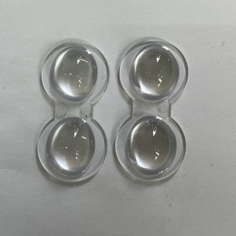 Led2 Bead Car Lamp D-Shaped Light Spot Lens