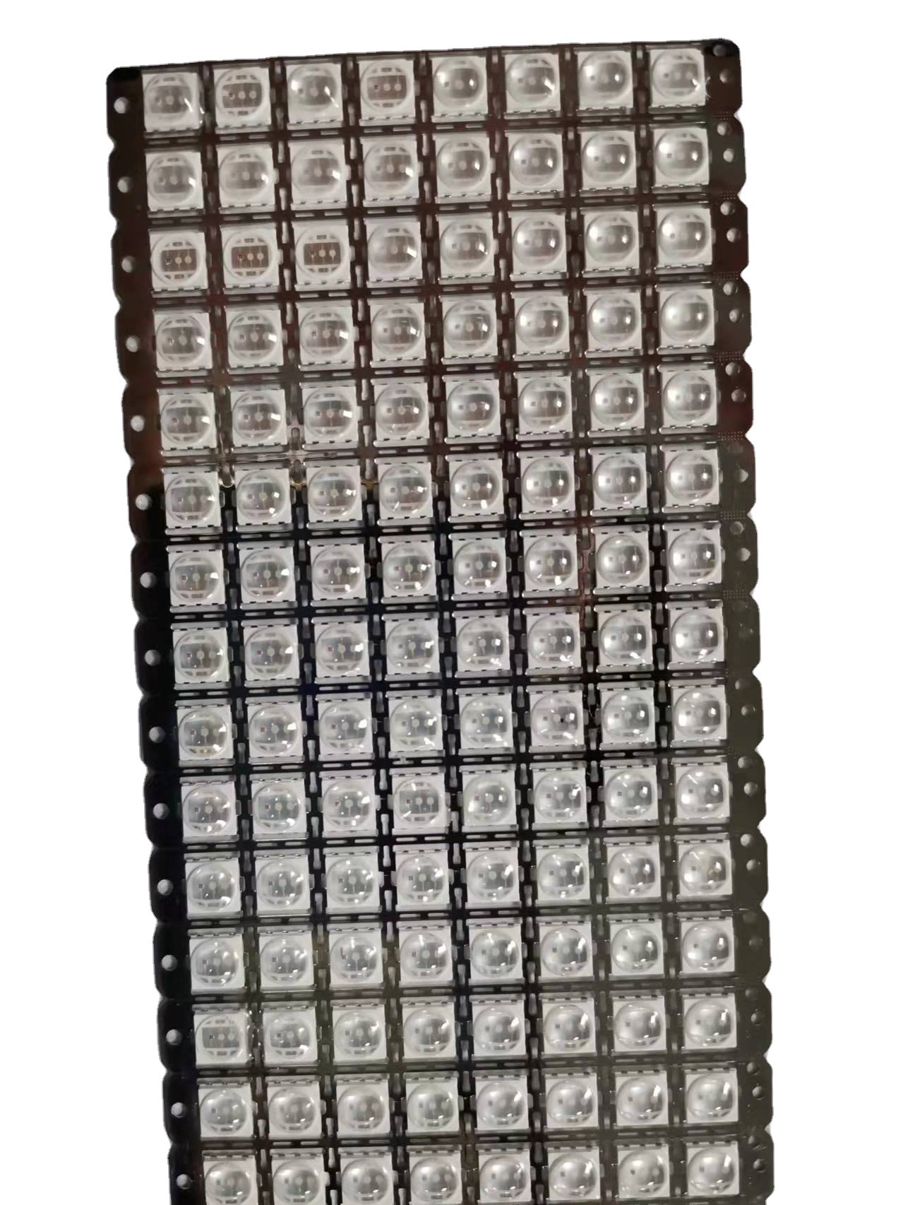 Factory Direct sales 5054RGB ball head 1.5W high power led lamp beads full color mold top 3W aquarium stage starry light