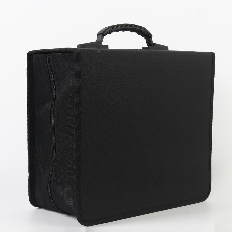 In-Stock Cd Case Oxford Cloth Disc Case Large Capacity Cd Storage Box Car Portable Disc Case 400/520 Discs