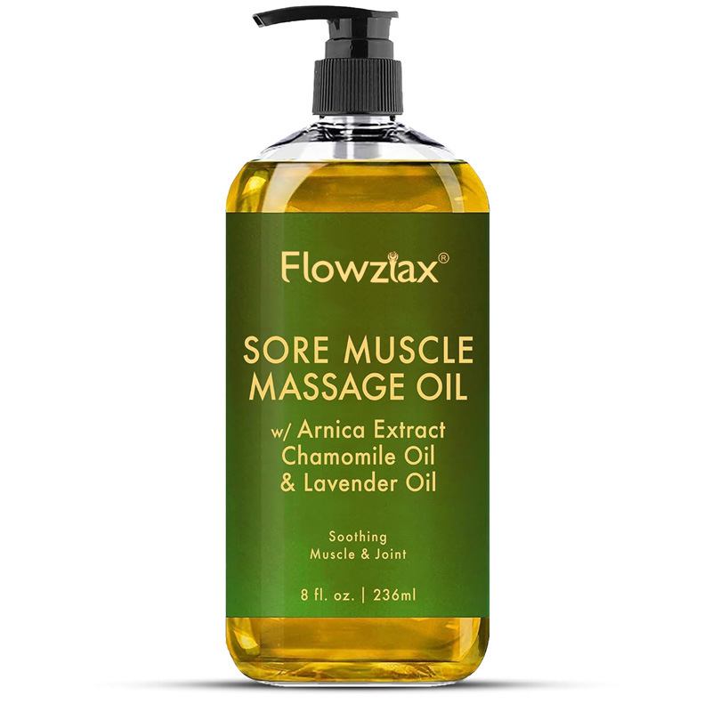 Cross-Border Exclusive Foreign Trade Full English Soothing and Moisturizing Body Massage Soothing Oil Chamomile Essential Oil Body Massage Oil