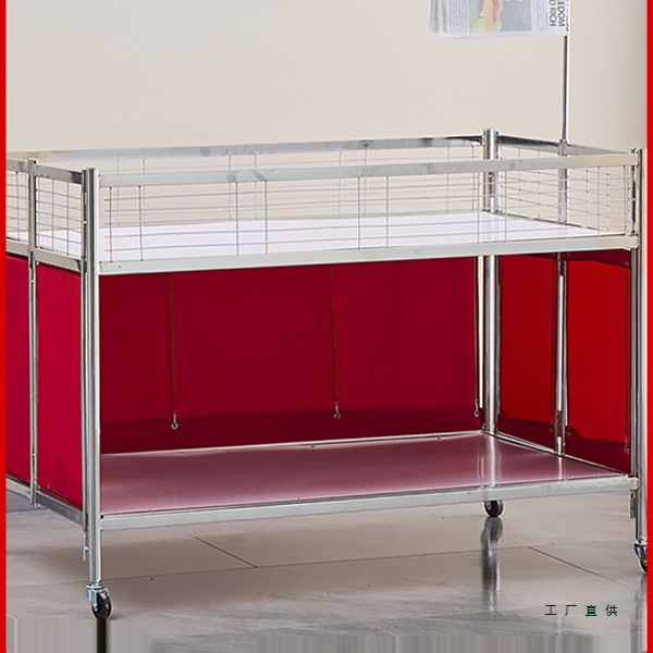 Оптовая тележка для супермаркета, складная тележка, мобильная тележка по специальной цене, тележка для магазина одежды