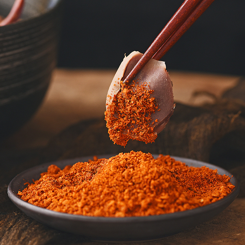 Cuihong Spicy Dip 2g Independent Small Package Commercial Sichuan Barbecue Hot Pot Sea Pepper Pepper Noodles Cuihong Dry Dish