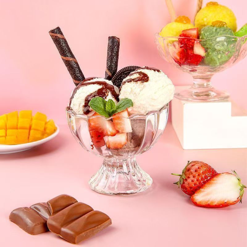 Colorful Ice Cream Powder, Homemade Ice Cream Powder, Various Flavors Mixed Ice Cream Powder Raw Materials, Night Market Stalls