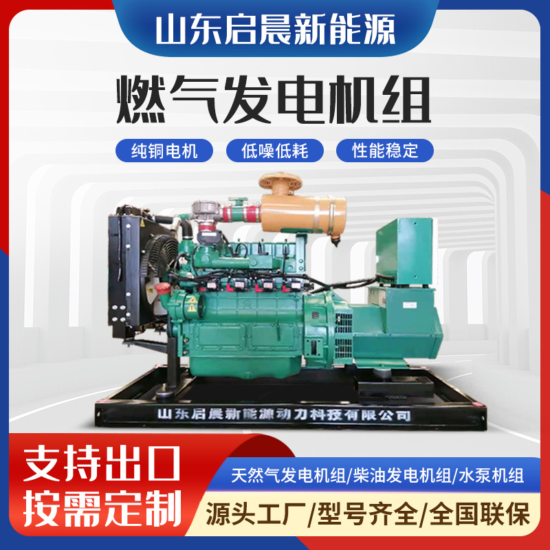 Генераторная установка Shandong Qichen 400КВт, высокомощная биогазовая установка для ферм