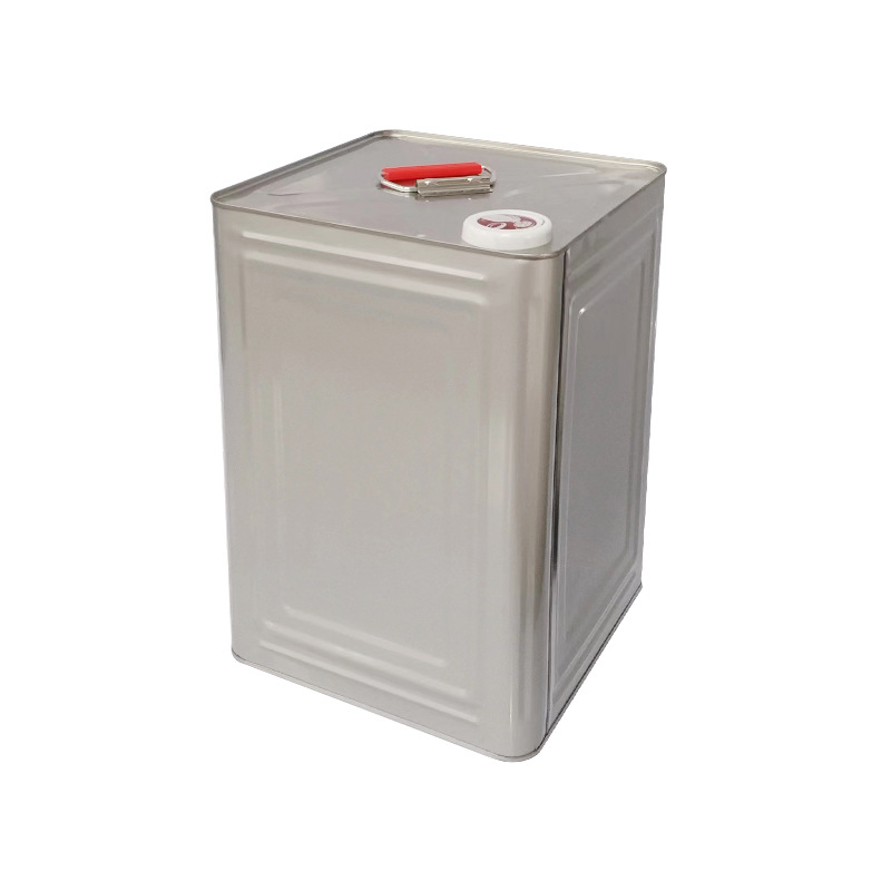 Acupressure Cover Square Bucket 18 Liters, Pressure-Resistant, Fall-Resistant, Not Easily Deformed, Good Sealing, Tinplate Bucket 18 Liters, Acupressure Cover Square Bucket