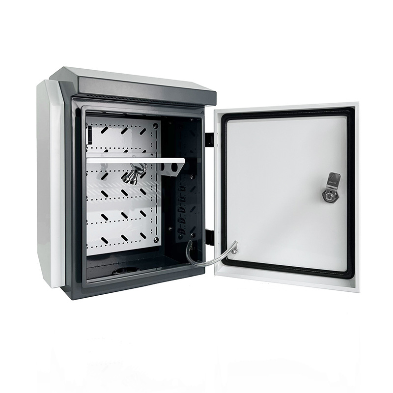 Outdoor Stainless Steel Monitoring Box Control Power Box Waterproof Intelligent Weak Current Equipment Box Wall-Mounted Network Monitoring Cabinet